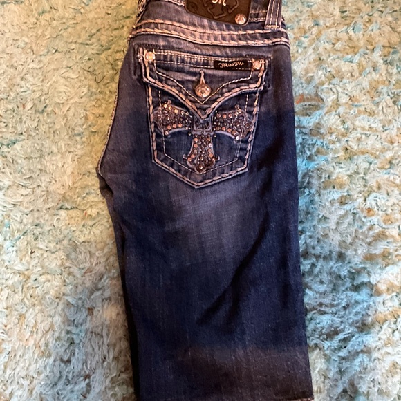 MISS ME Denim Shorts Size 26; 2 Juniors - Picture 4 of 4
